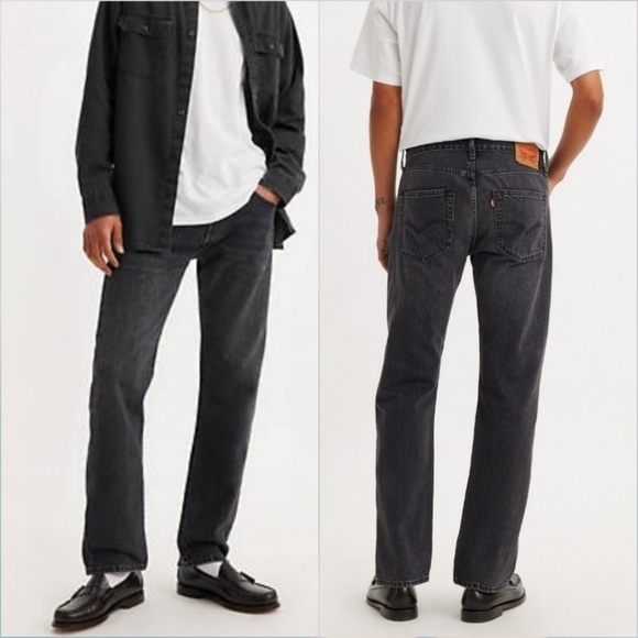 Levi's 501 Original Fit Jean in All Nighter Black Men's Size 40 x 30 - Picture 1 of 13